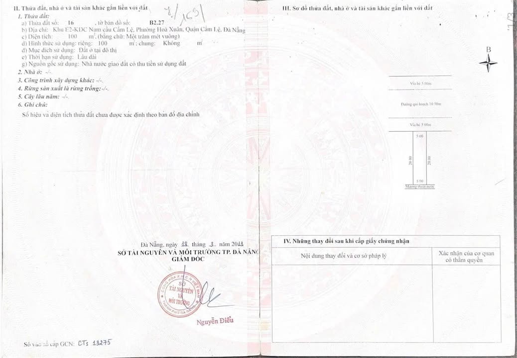 Nhà phố Hòa Xuân 100m² giá 5.95 tỷ - Kinh doanh sầm uất ngay AEONMALL!