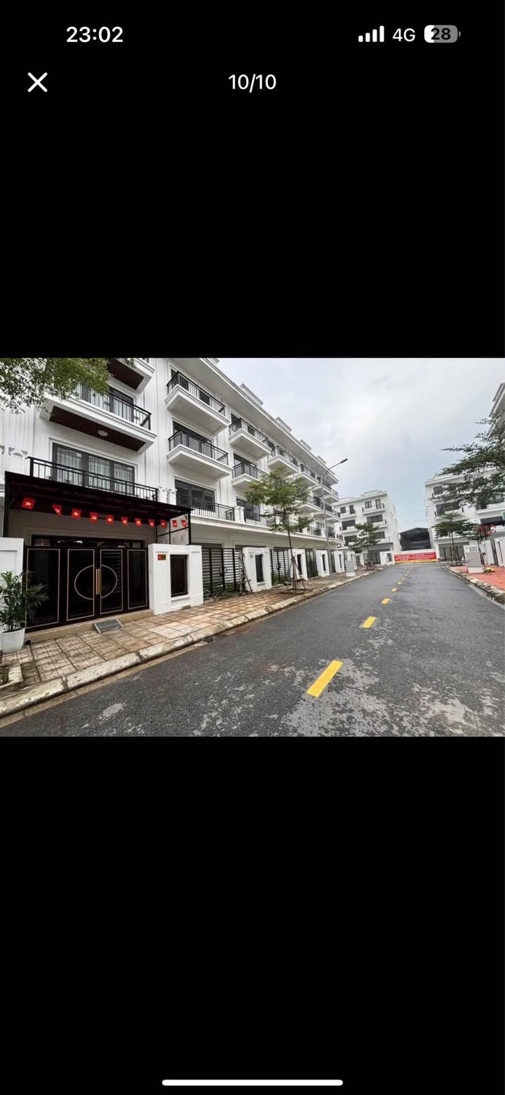 Nhà độc lập 4 tầng 100m² tại KDT Thiên Long, Hải Phòng - Full nội thất, giá tốt!