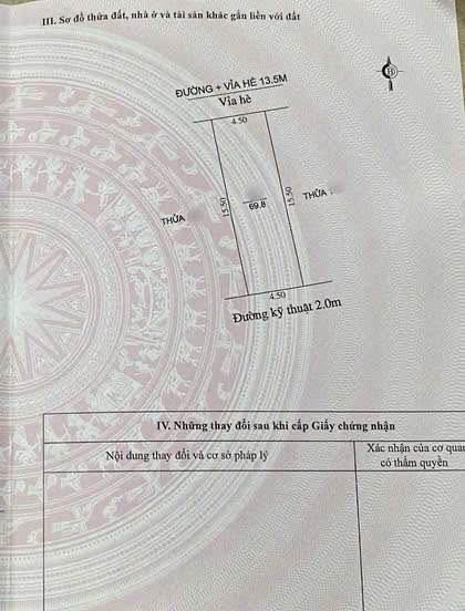 Đất mặt phố Đặng Thai Mai, Hải Dương 67.5m² - Vị trí đắc địa, giao thông thuận lợi!