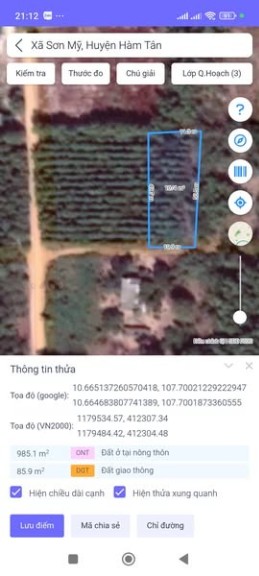 Đất nền Sơn Mỹ 1074m² giá 7.378 tỷ - Cơ hội đầu tư không thể bỏ lỡ!