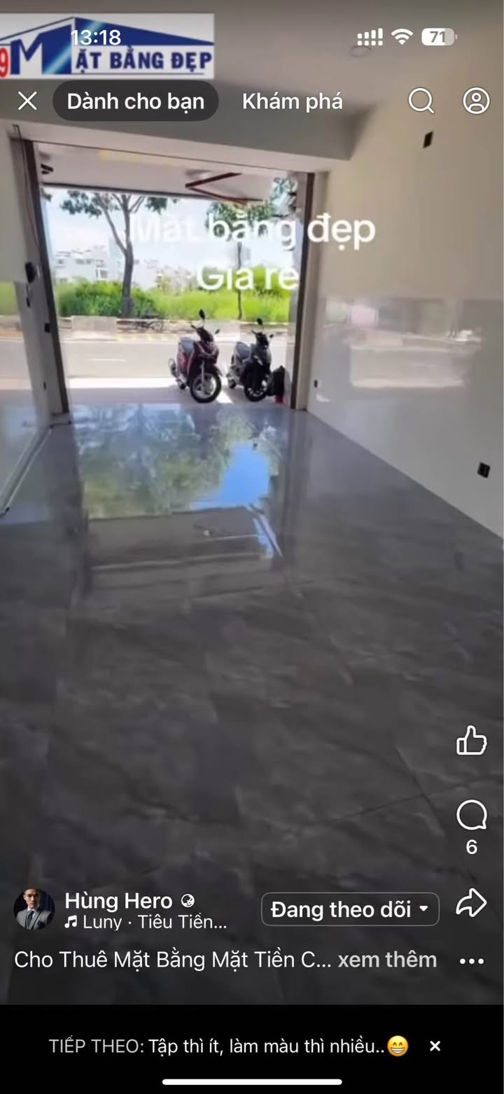 Cho thuê mặt bằng mặt tiền đường Lê Hồng Phong Nha Trang 28m² giá 7.5 triệu - Kinh doanh mô hình sạch sẽ!