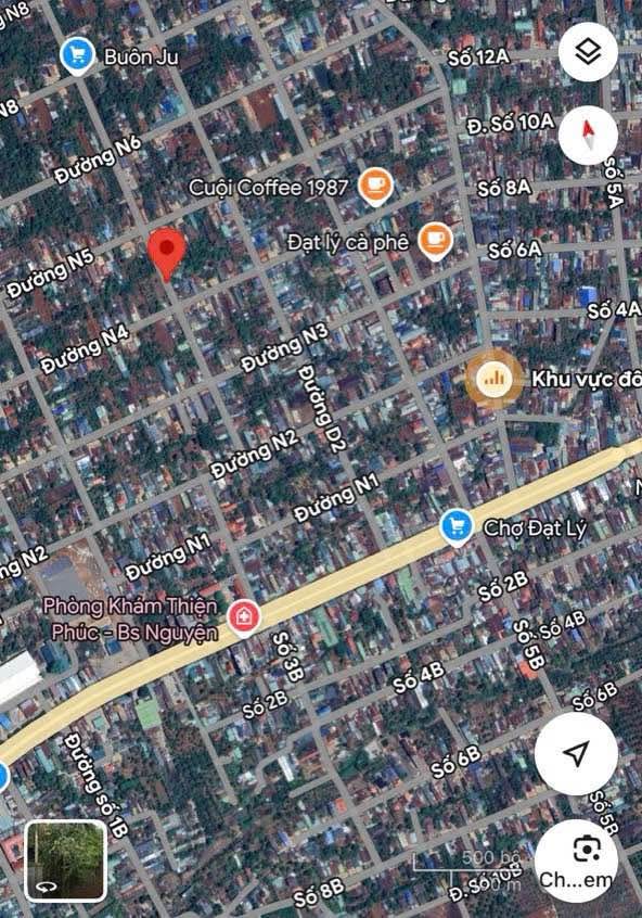 Đất thổ cư D3 Tân An 180m² giá 1.6 tỷ - Đối diện chợ Đạt Lý!