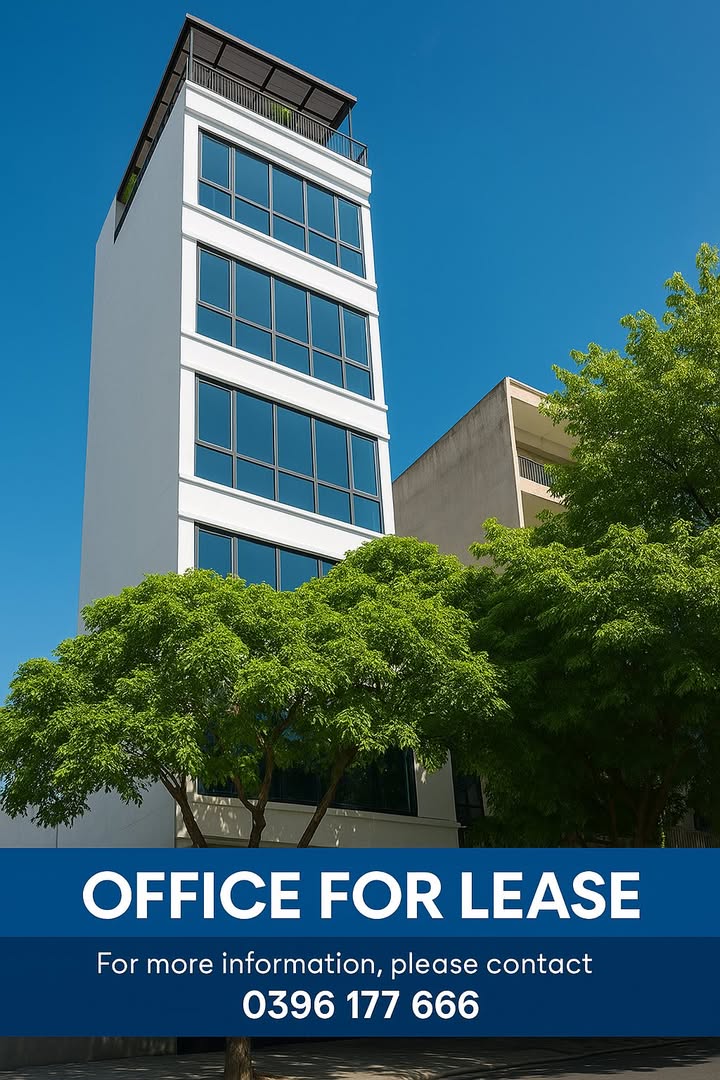 Cho thuê văn phòng 5 tầng Mỗ Lao 60m² giá chỉ 10 triệu/tháng - Tòa nhà hiện đại, tiện nghi