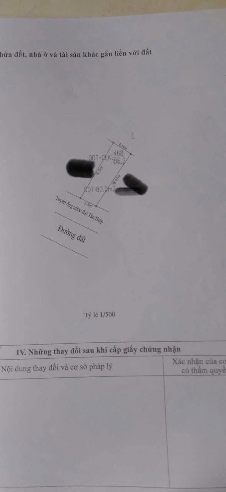 Đất thổ cư Khánh Bình Tân Uyên 101m² giá 1.95 tỷ - Gần đường nhựa kinh doanh