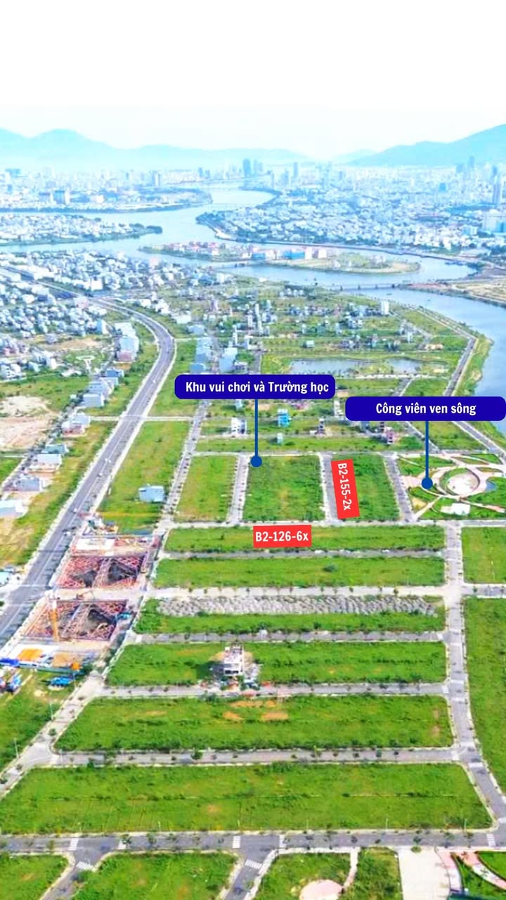 Đất nền Hòa Xuân Đà Nẵng 106m² giá 5 tỷ - Sát công viên và sông