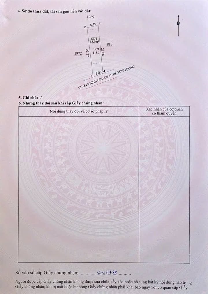 Đất nền Bình Chuẩn 67, Thuận An 120m² giá 2.9 tỷ - Đầu tư sinh lời ngay!