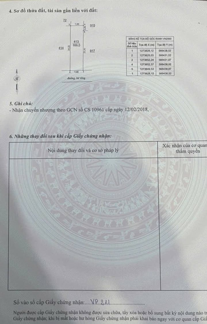 Đất nền chính chủ Đồng Xoài 168m² giá 1.1 tỷ - Sổ đỏ đầy đủ, đầu tư sinh lời!