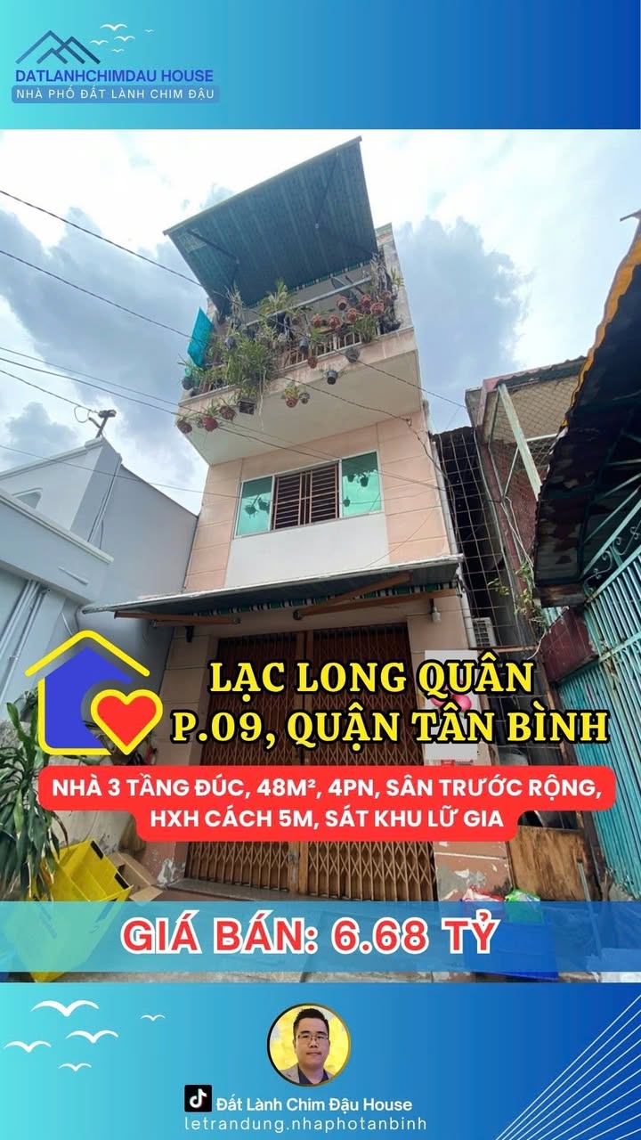 Nhà phố Tân Bình 48m² giá 6.5 tỷ - Vị trí trung tâm, tiện ích đầy đủ!