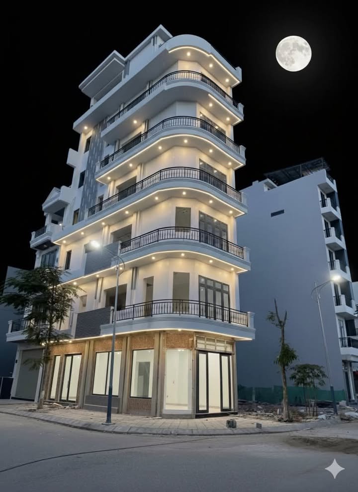 Nhà 7 tầng lô góc Vĩnh Niệm, Lê Chân 50m² giá 9 tỷ - Sang trọng, tiện nghi!