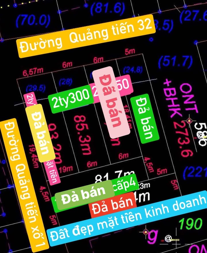 Lô đất mặt tiền kinh doanh đường 32, xã Quảng Tiến, Trảng Bom - Giá chỉ 2.3 tỷ!