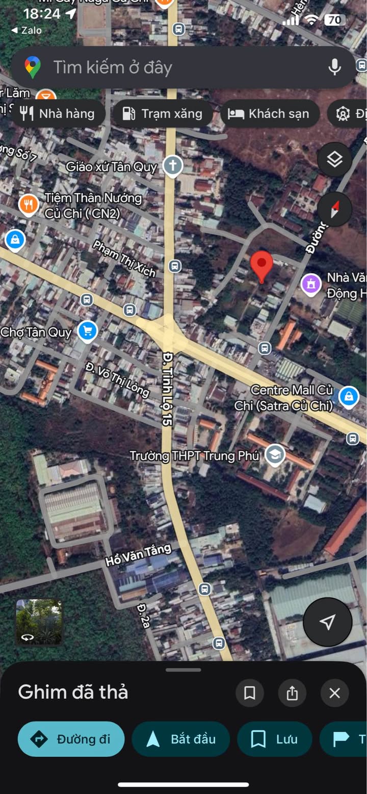 Đất thổ cư 100m² tại Trung An, Củ Chi giá 2.25 tỷ - Gần trung tâm ngã 4 Tân Quy