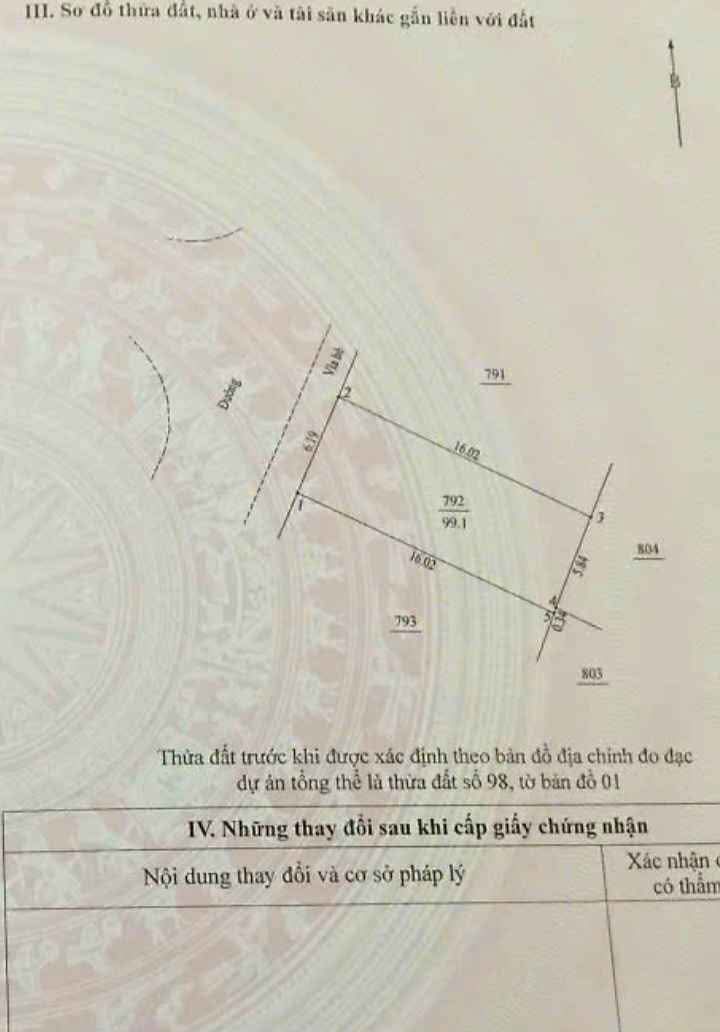 Đất dịch vụ Di Trạch, Hoài Đức, Hà Nội 99.1m² - Vị trí đẹp, đầu tư sinh lời!