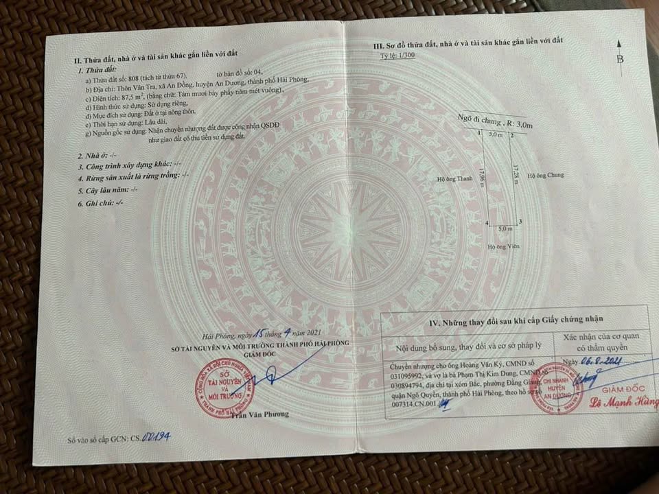 Lô đất Vân Tra, An Đồng 87m² giá 2.48 tỷ - Cơ hội đầu tư hấp dẫn!