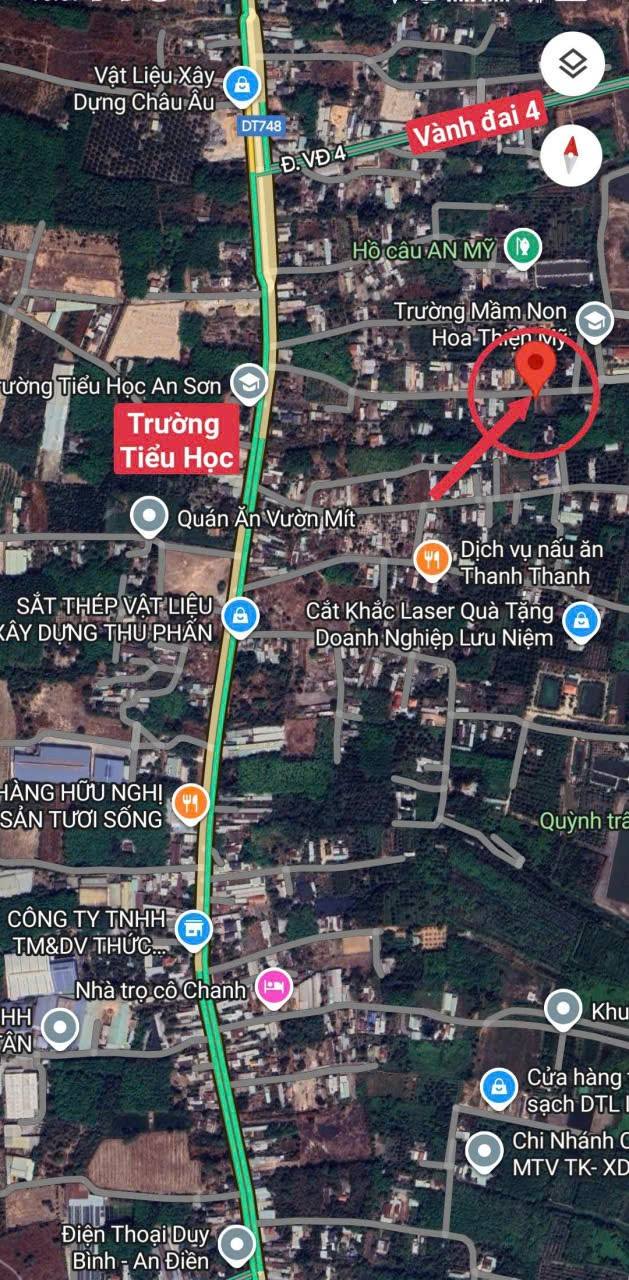 Đất thổ cư 206m² mặt tiền đường nhựa 7m phường Long Nguyên - Giá 1.3 tỷ, nhanh tay sở hữu!