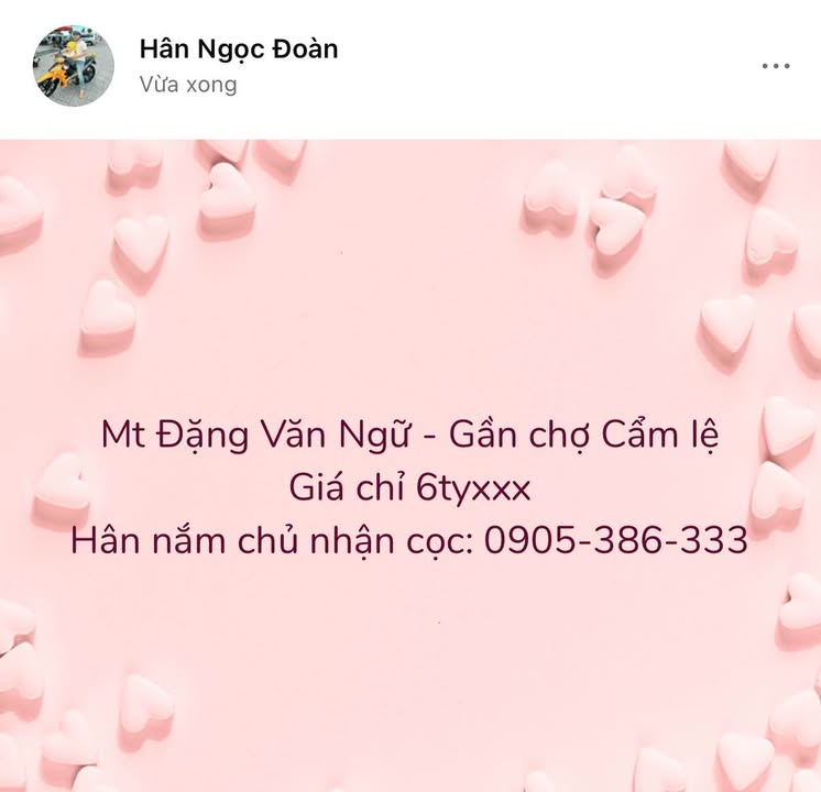 FrontHouse Đặng Văn Ngữ 100m² giá 6 tỷ - Tiềm năng kinh doanh cực mạnh!