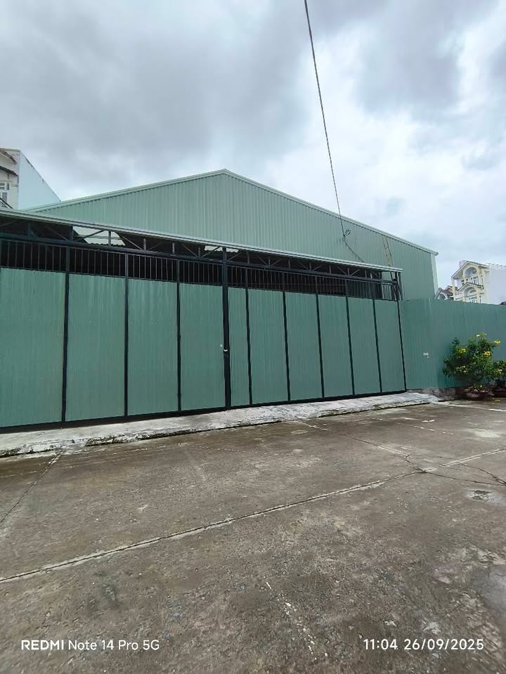 Cho thuê kho xưởng 520m² đường Thạnh Xuân 25 - Không gian sạch sẽ, tiện nghi!