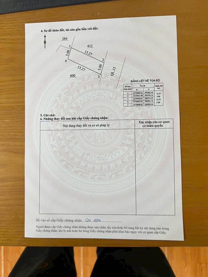 Đất mặt tiền đường QL10 - Mai Châu 75m² giá 300 triệu - Cơ hội đầu tư tuyệt vời!