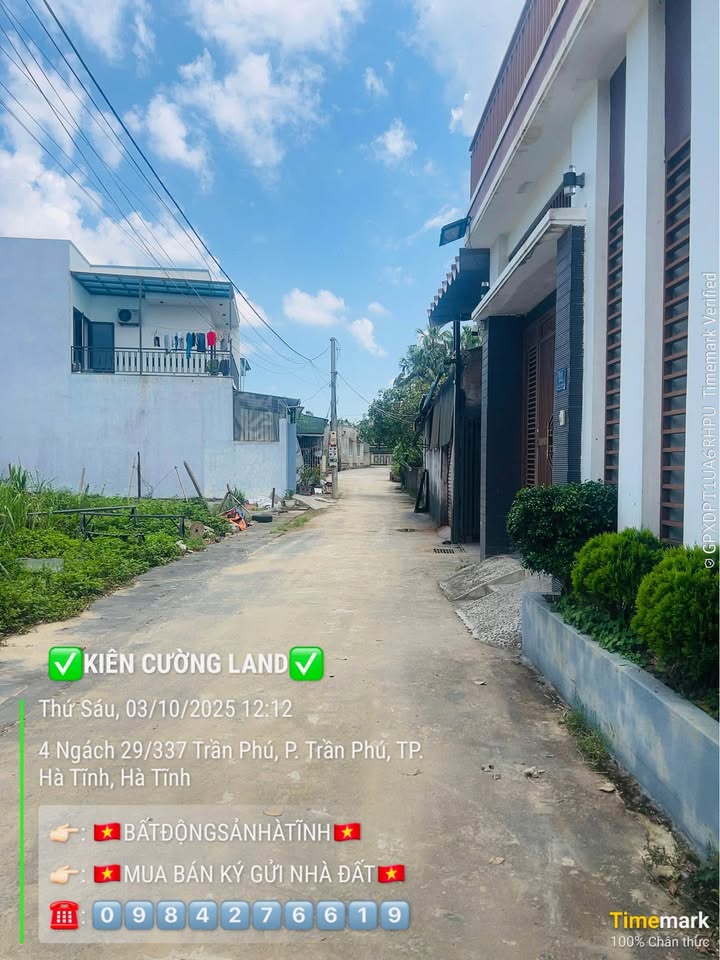 Đất nền phường Thành Sen, Vinh 131m² giá 2.9 tỷ - Đầu tư tiềm năng ngay trung tâm!