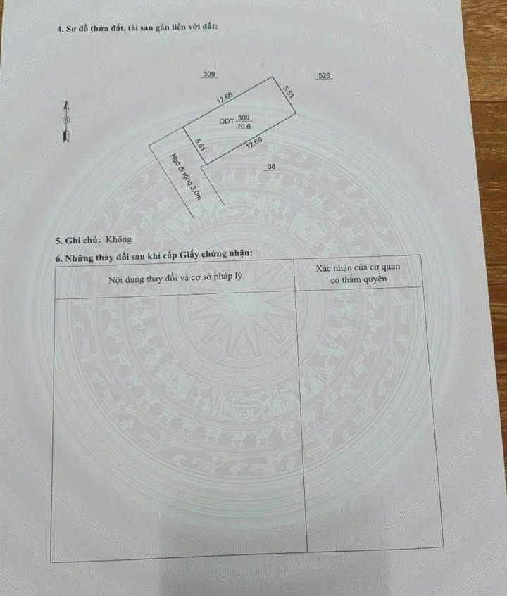 Đất nền chính chủ tại phường Đông Thọ, Thanh Hóa - 70,6m² giá 1,8 tỷ - Đầu tư sinh lời ngay!