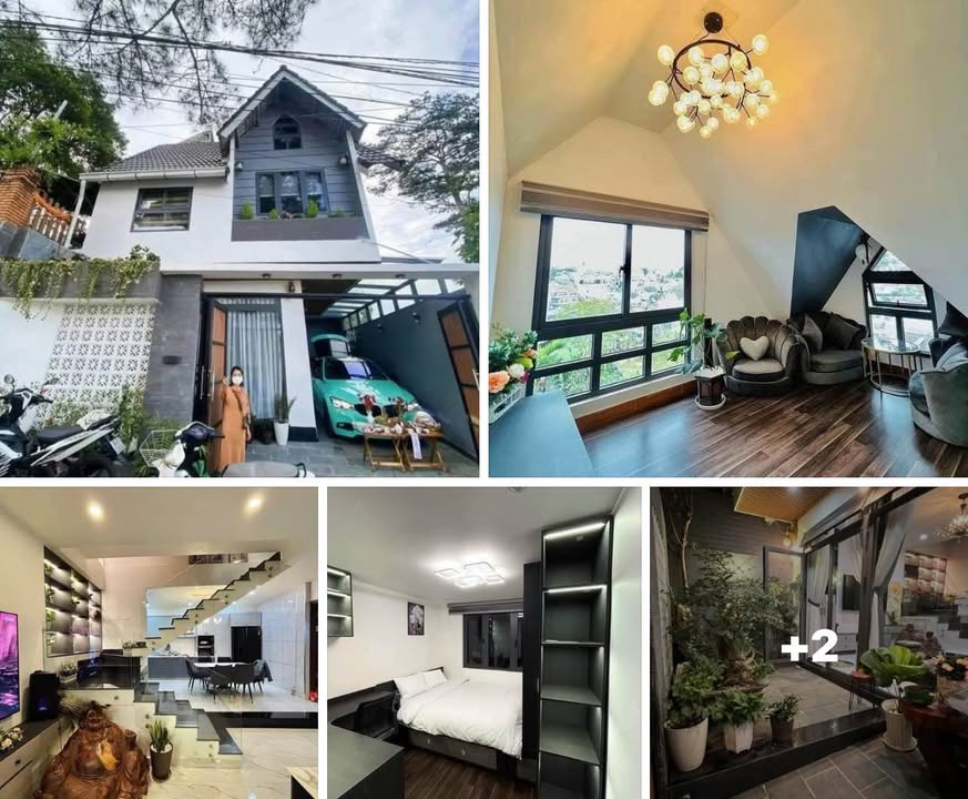 Cho thuê Villa Trần Hưng Đạo Đà Lạt 100m² giá 18 triệu - View Bờ Hồ Xuân Hương