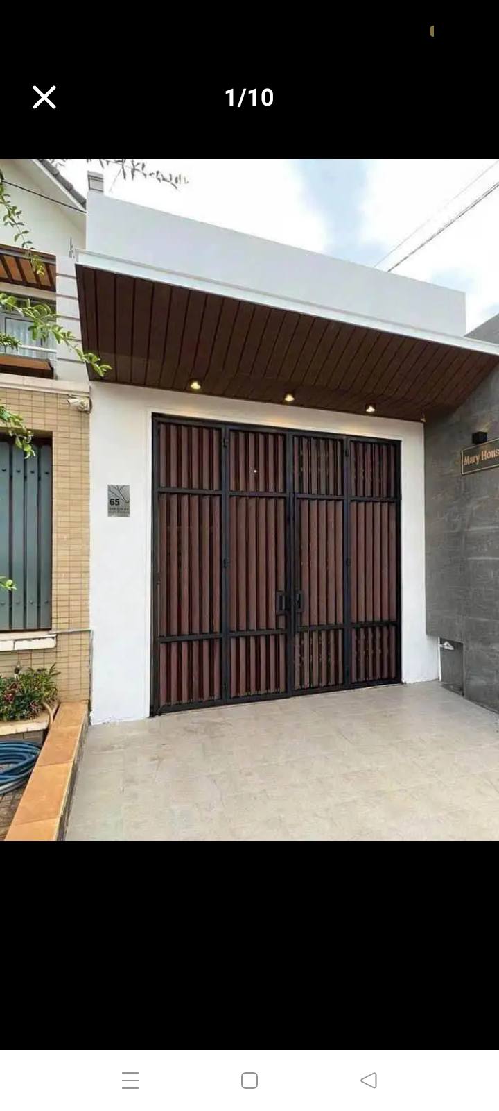 Nhà cho thuê mặt tiền đường Hà Huy Tập 108m² giá 6 triệu - Nhà mới 100%!