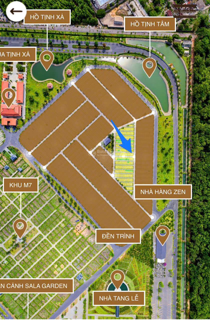 Bán lô mộ gia tộc 48m² tại Sala Garden, giá 1 tỷ - Sổ hồng chính chủ, chuyển nhượng dễ dàng!