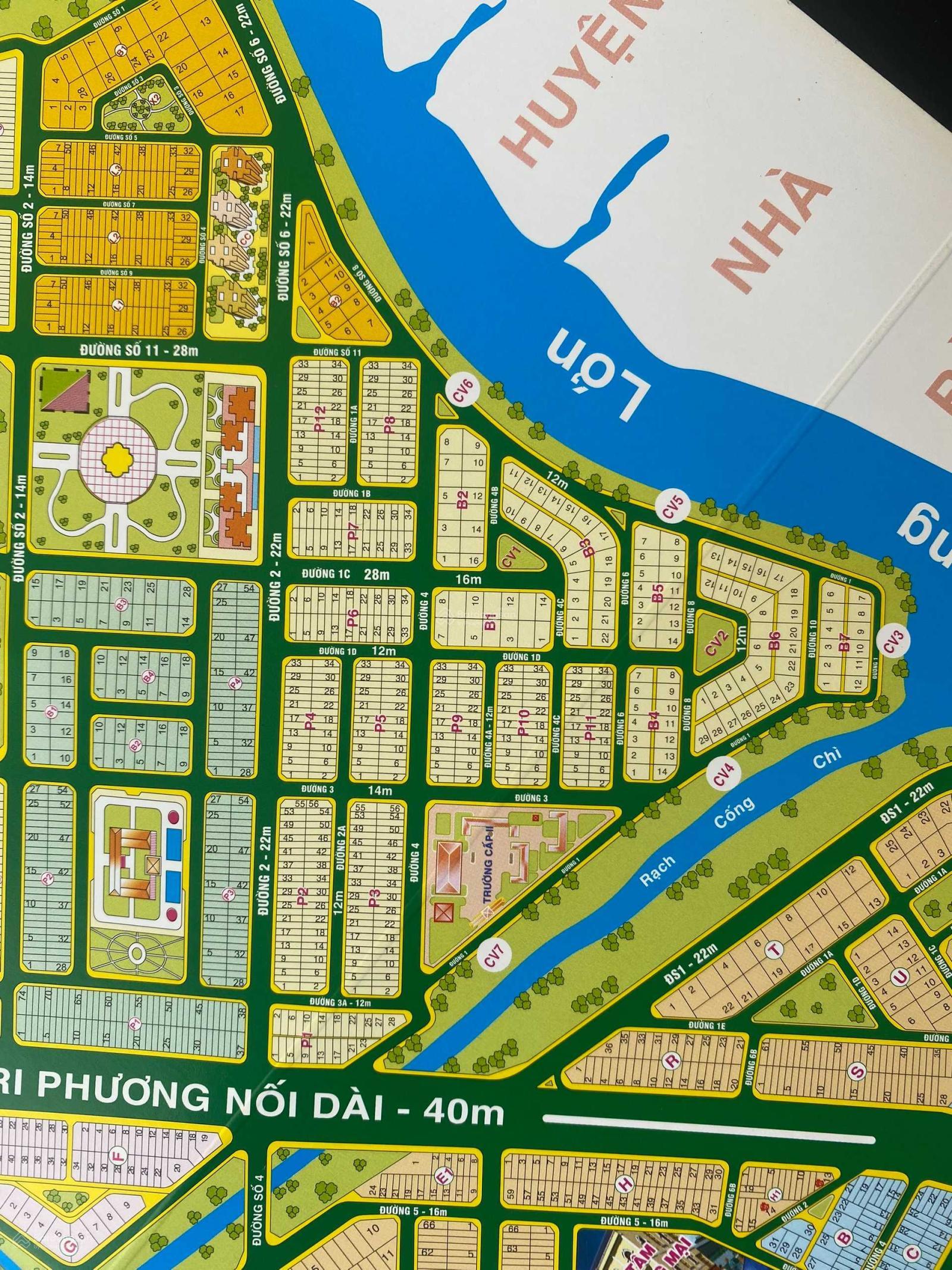 Bán đất nền dự án khu 6B Kiên Cường, xã Bình Hưng, huyện Bình Chánh - Giá chỉ 59 triệu/m²!