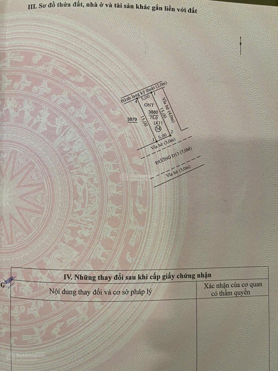 Đất lô góc 75m² tại Phúc An Garden - Sổ đỏ chính chủ, giá chỉ 750 triệu!