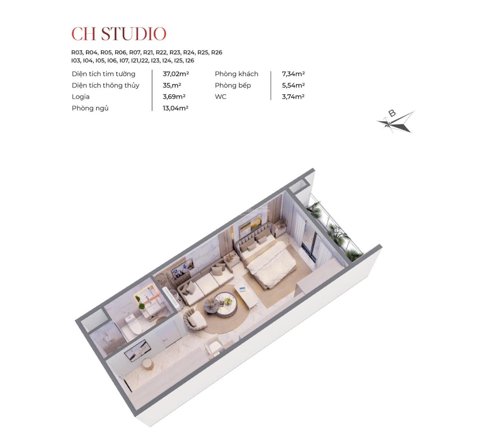 Căn hộ VIC Grand Square 35m² giá 1.55 tỷ - Cơ hội đầu tư sinh lời 10%/năm!