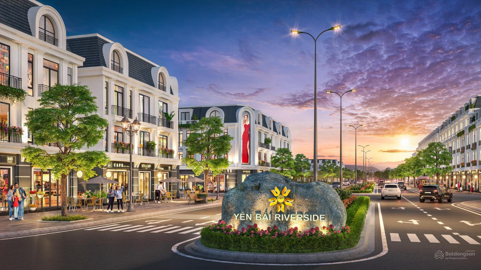 Shophouse Yên Bái Riverside 100m² giá 5.2 tỷ - Cơ hội đầu tư sinh lời!