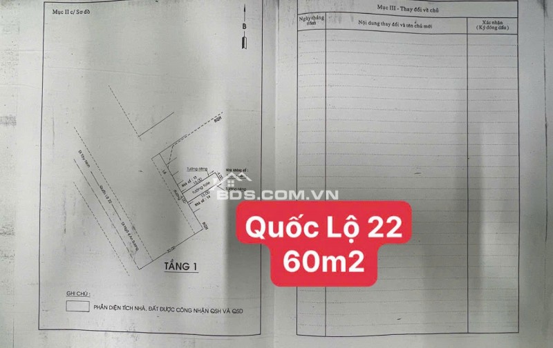 Bán nhà mặt tiền Quốc Lộ 22, Phường Trung Mỹ Tây Q12 - Vị trí đẹp, kinh doanh tốt!