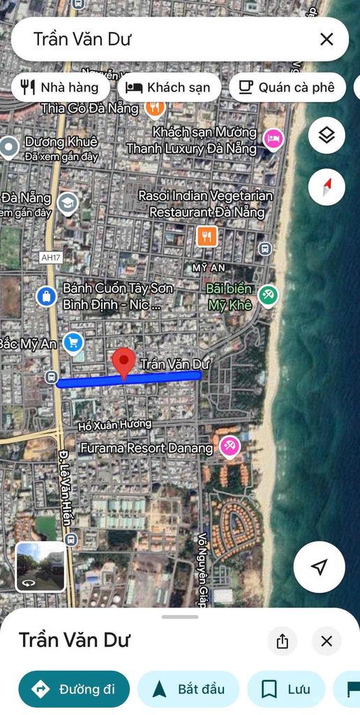 Đất 2 mặt tiền Trần Văn Dư, Đà Nẵng 155m² giá 25 tỷ - Cơ hội đầu tư tuyệt vời!