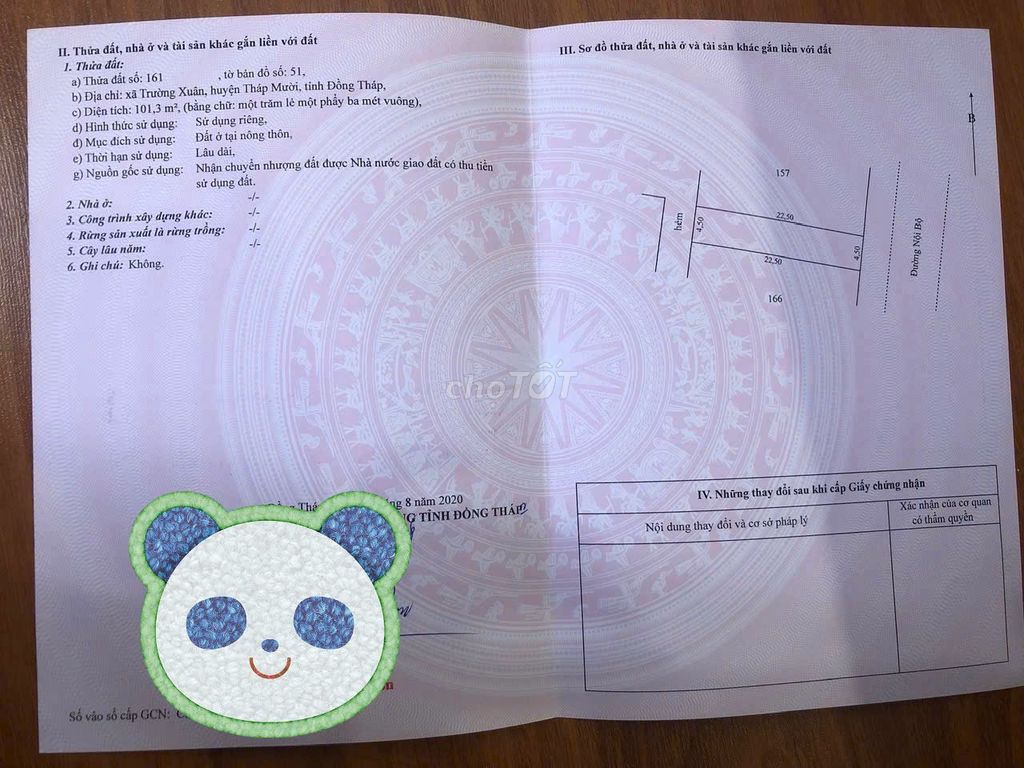 Đất nền hẻm 38 Nguyễn Cữu Vân, Tân An, Long An 105m² giá 1.3 tỷ - Pháp lý rõ ràng