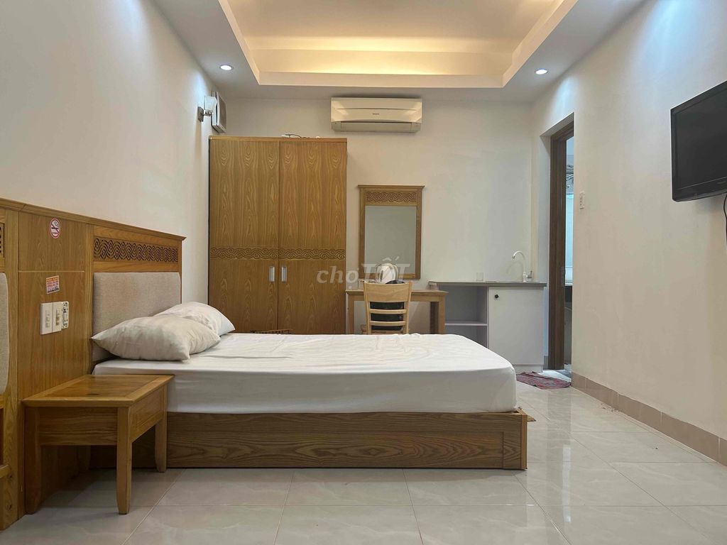 Căn hộ 96/17B Trần Phú Nha Trang 25m² giá chỉ 3.3 triệu - Đầy đủ nội thất, gần biển!