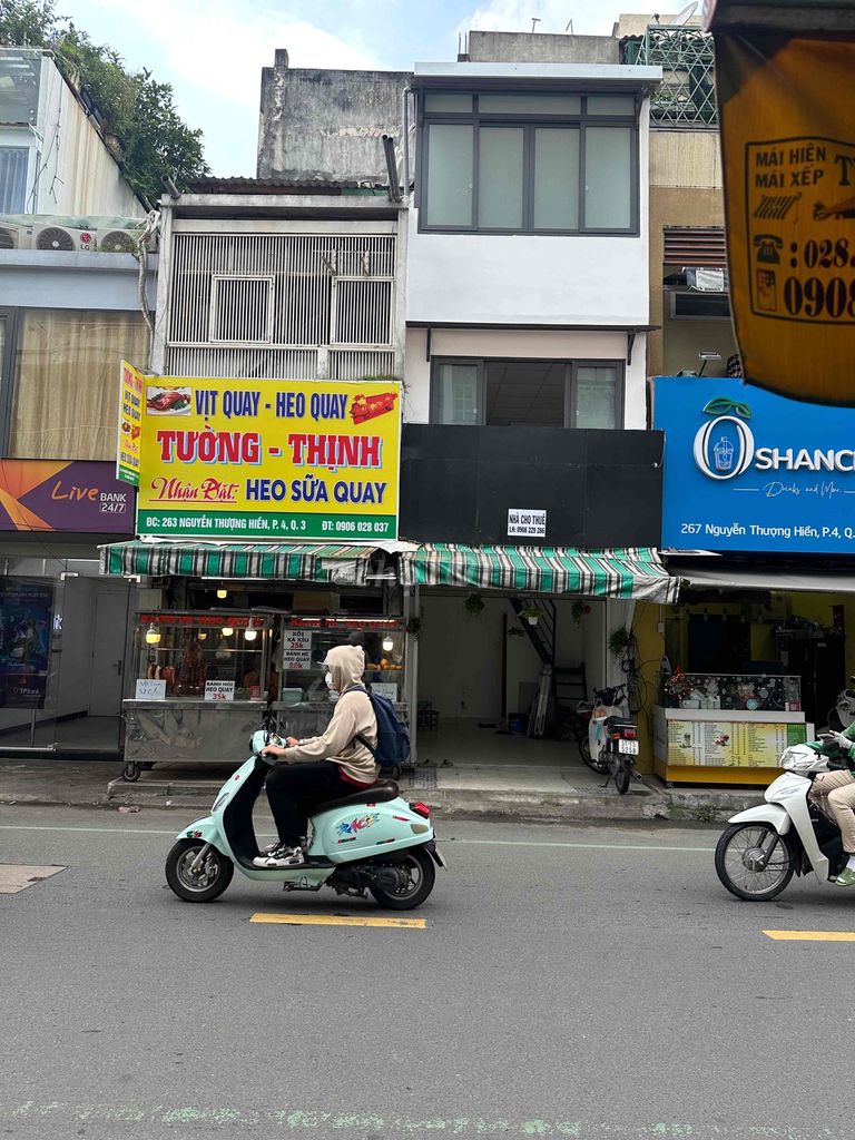 Nhà cho thuê 15m² tại khu phố ẩm thực Nguyễn Thượng Hiền - Phù hợp mọi loại hình kinh doanh!
