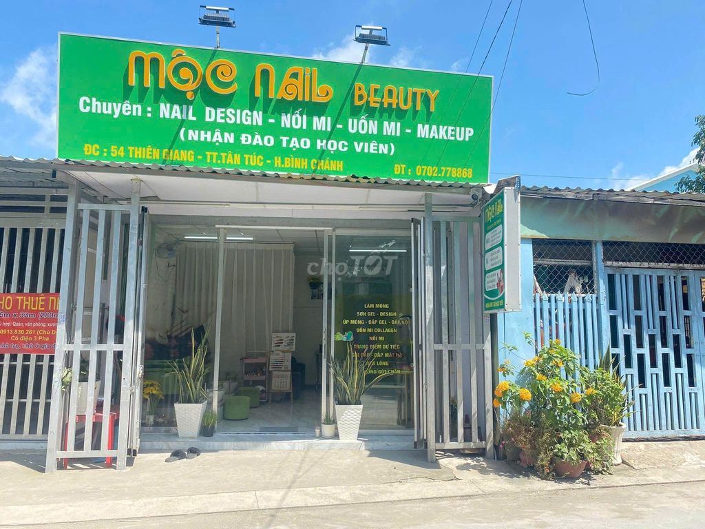 Cho thuê mặt bằng kinh doanh 42m² tại Tân Túc, Bình Chánh - Khu vực sầm uất dịch vụ