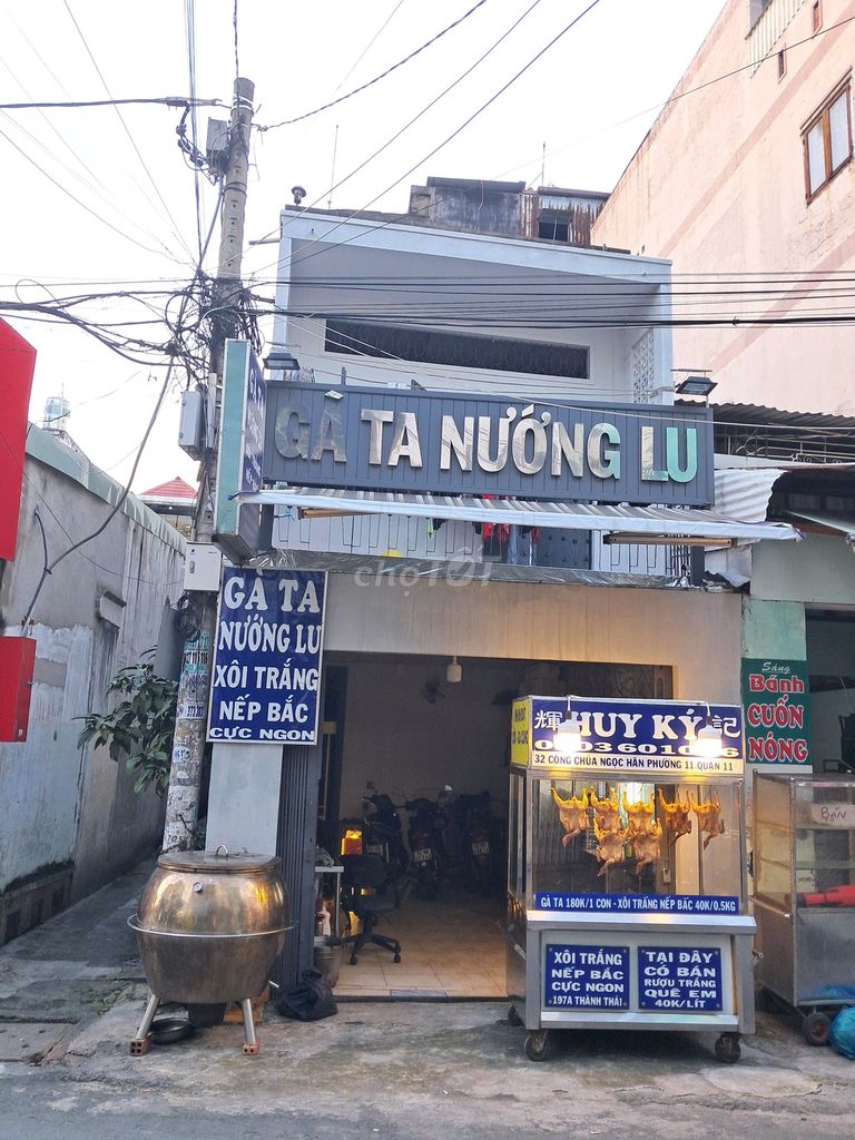 Sang mặt bằng kinh doanh quán ăn - Phòng trọ tại 32 Công Chúa Ngọc Hân, Quận 11 chỉ 15 triệu