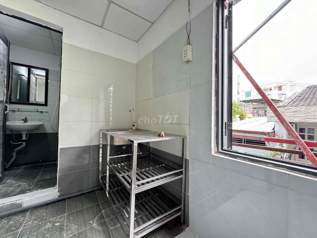 Phòng trọ Nguyễn Thái Bình, Tân Bình 18m² giá 4 triệu - Full nội thất, ở ngay!