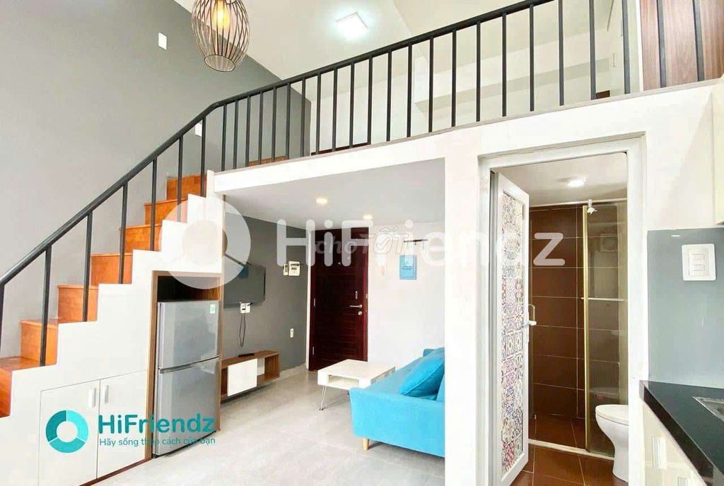 Căn hộ mini có gác giá rẻ tại Tân Quy, Quận 7 - Gần Đại học UFM và Lotte