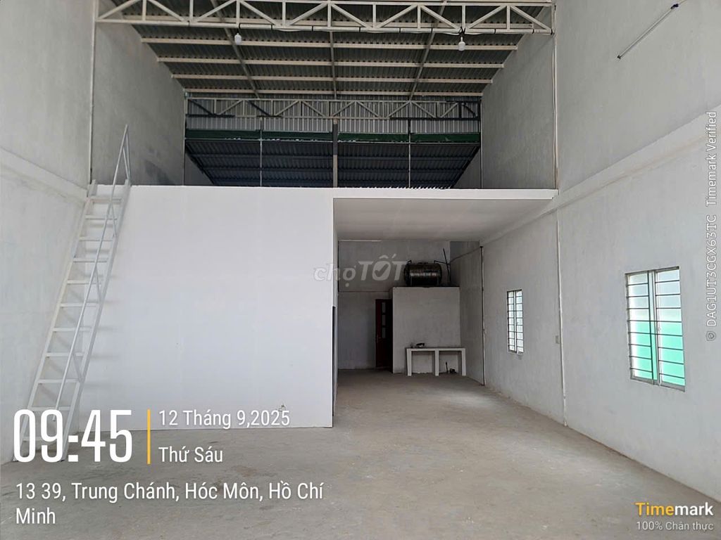 Cho thuê kho, nhà xưởng 160m² giá 11 triệu - Vị trí thuận lợi tại Hóc Môn!
