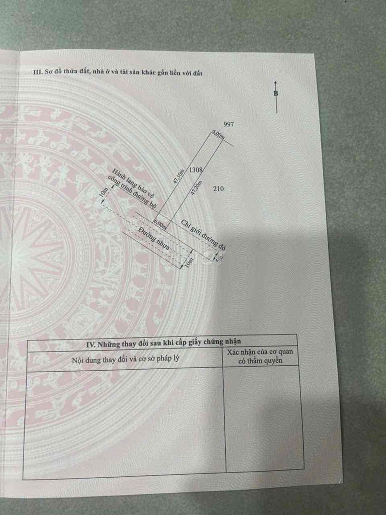 Đất thổ cư mặt tiền đường Giồng Lớn 283m² giá 4 tỷ - Chính chủ bán gấp!