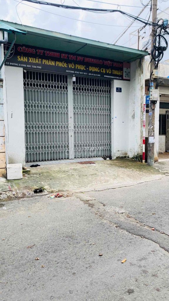 🏠 Bán nhà mặt tiền đường B - Khu ADC, Phú Thạnh, Tân Phú - Vị trí đẹp và tiềm năng