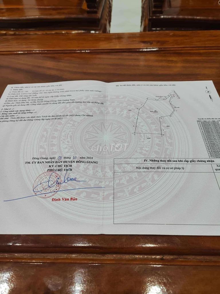 Đất rừng sản xuất xã Ba, Đông Giang, Quảng Nam 10,000m² - Sổ đỏ chính chủ, giá tốt!