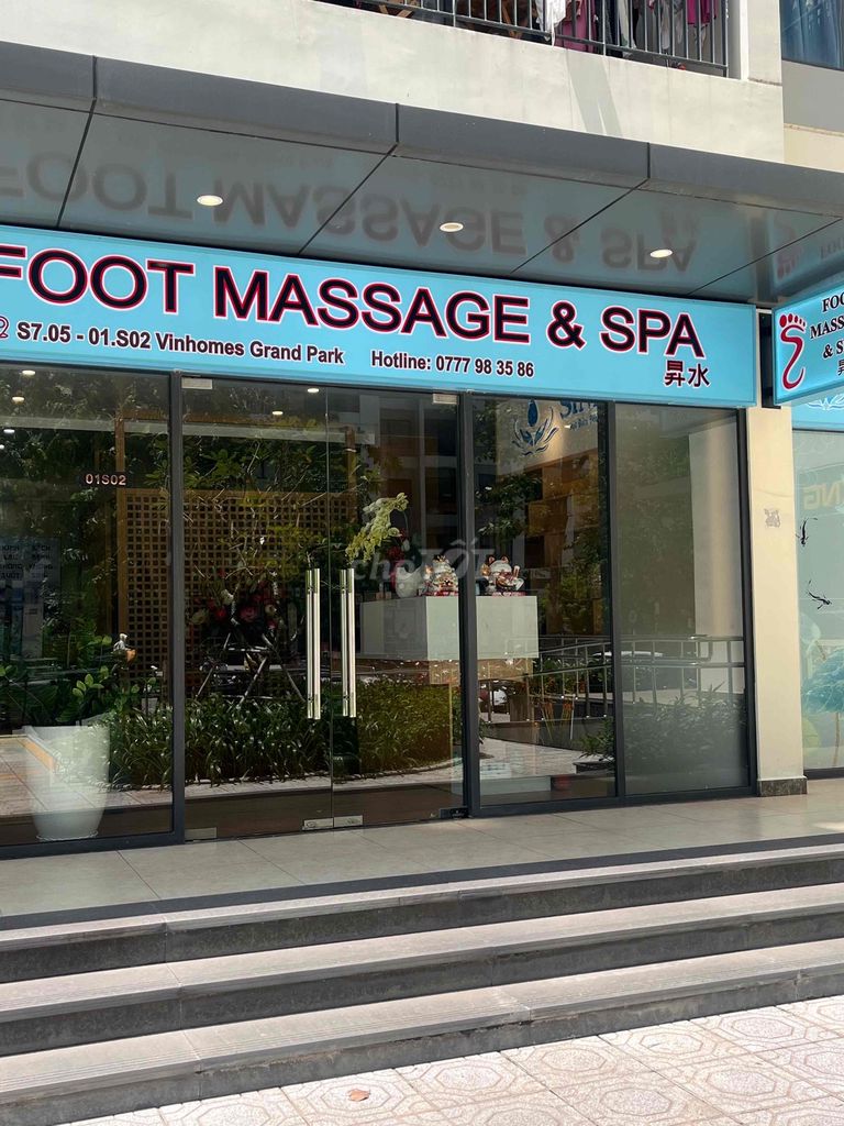 Sang nhượng Spa tại Vinhomes Q9 80m² giá 320 triệu - Đầu tư sinh lời ngay!