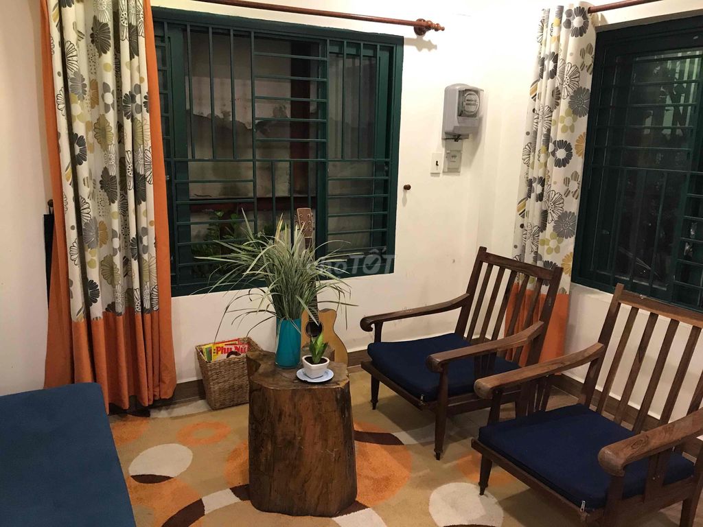 Căn hộ tầng trệt phong cách vintage tại Bình Thạnh 60m² - Thuê ngay với giá 9 triệu!