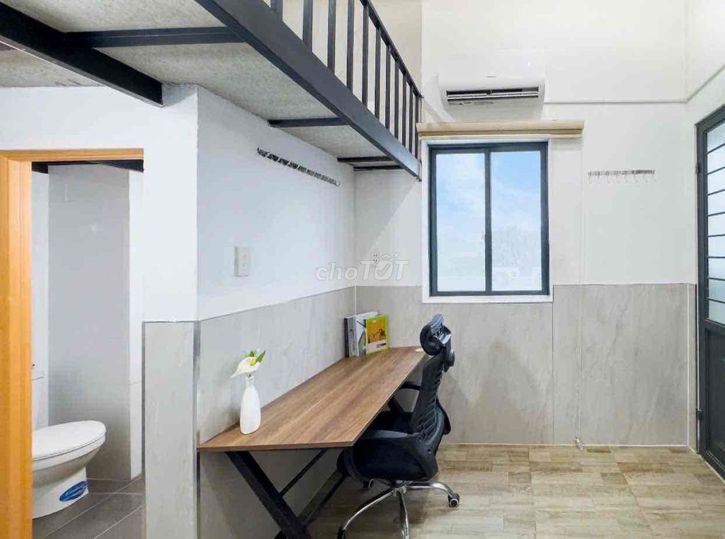 Studio Gác Lửng Nguyễn Như Hạnh, Ngã Ba Huế - Giá 4.4 triệu, Full Nội Thất