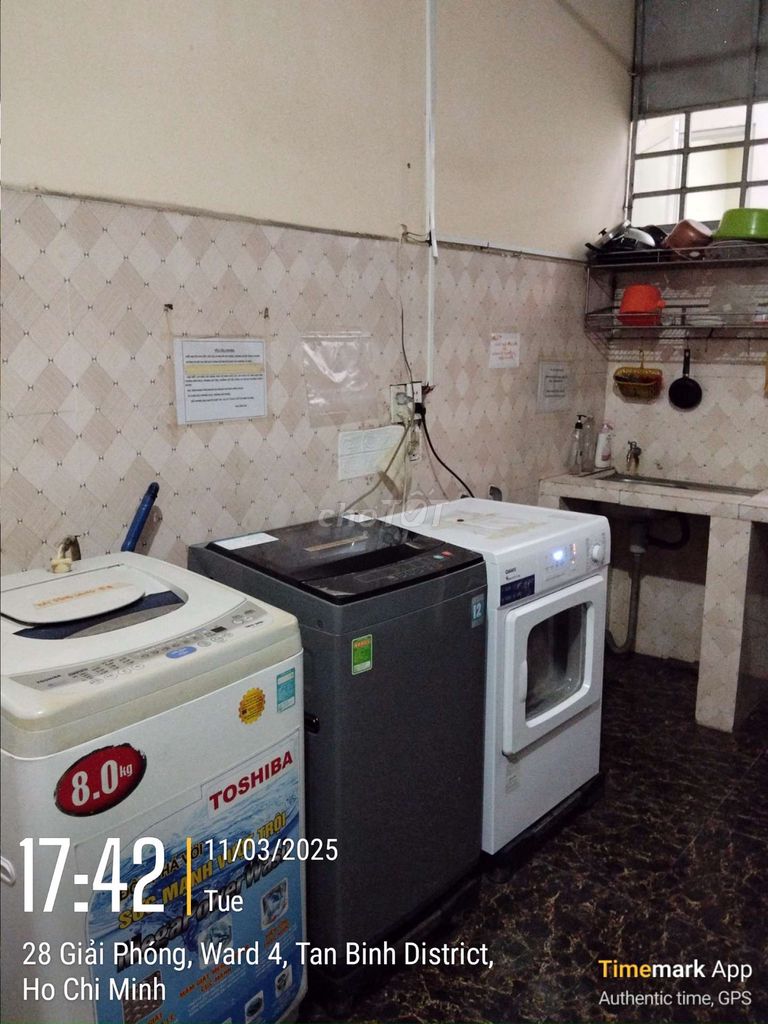 Phòng rộng tiện nghi giá rẻ Giải Phóng, Tân Bình 30m² chỉ 4.2 triệu - Dọn vào ở ngay!