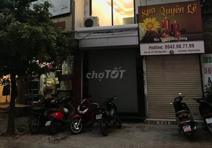 Cửa hàng cho thuê mặt phố Hồng Mai, Quận Hai Bà Trưng 20m² - Vị trí sầm uất, thuận lợi kinh doanh!