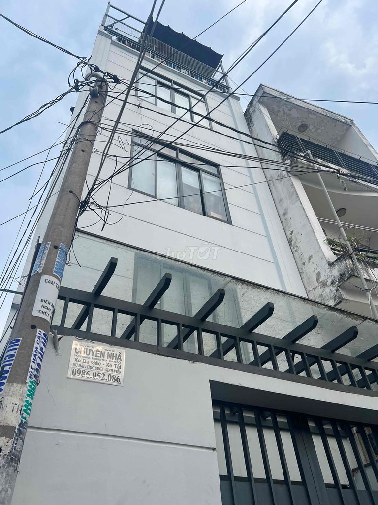 Nhà nguyên căn 5 phòng ngủ tại phường 22, quận Bình Thạnh 80m² giá chỉ 15 triệu - Sẵn sàng vào ở ngay!