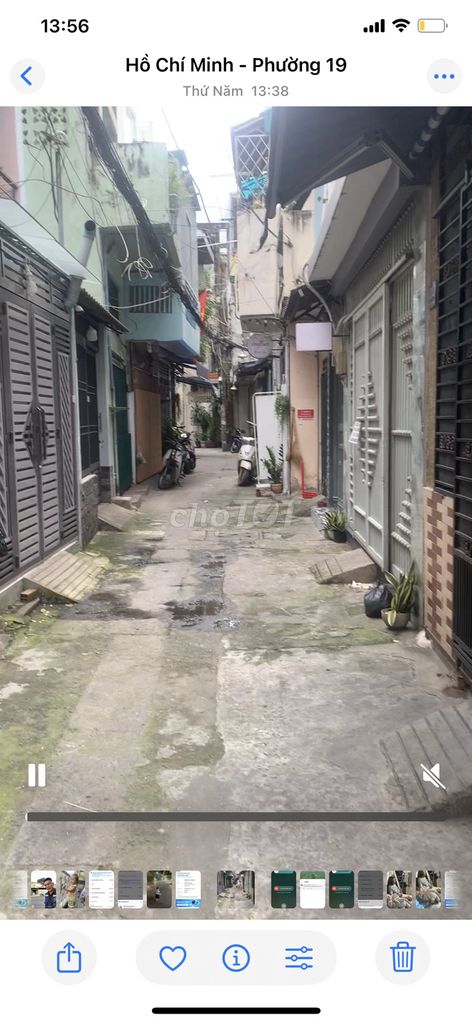 Nhà cho thuê hxh 37/36 Ngô Tất Tố, Bình Thạnh, 33m² - Giá chỉ 11 triệu/tháng!